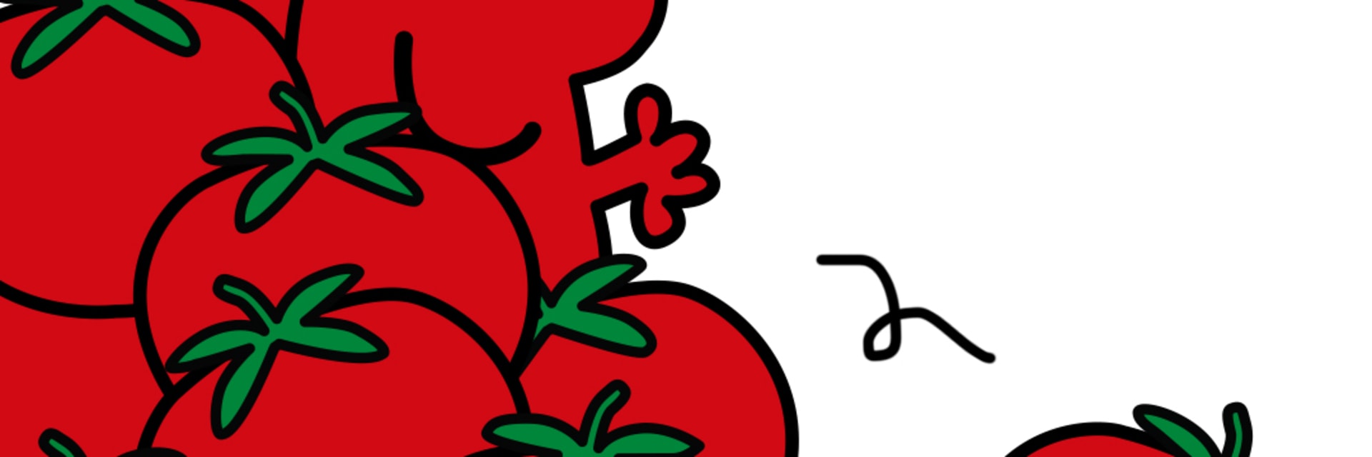 Mr. Good being integrated with tomatoes