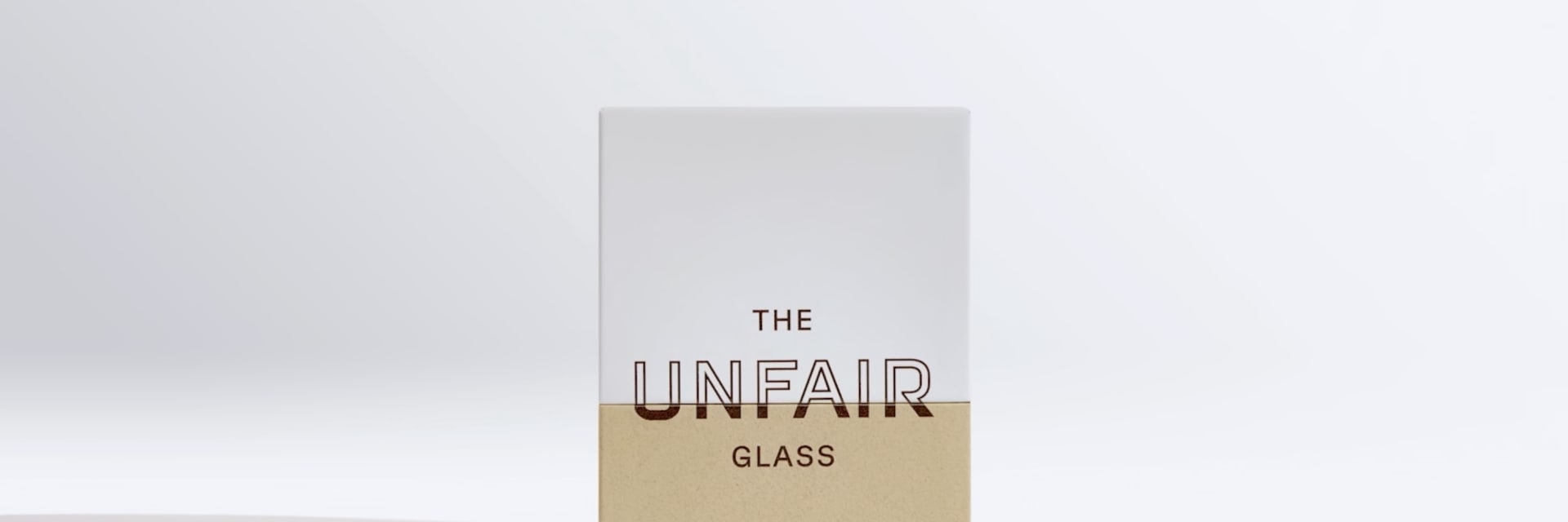 Campaign image for The Unfair Glass from VML for One Drop Foundation, Canada