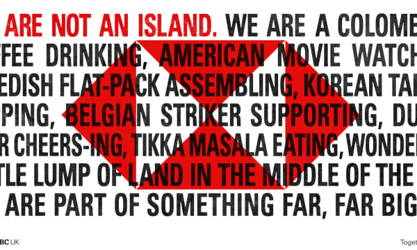 We are not an island