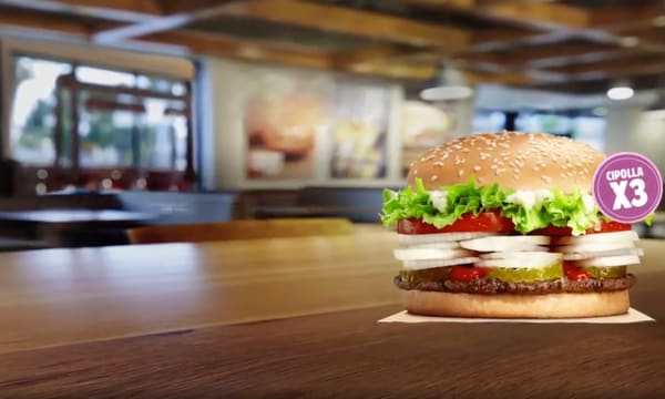Whopper 3x Onions HERO