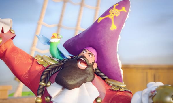 cartoon style pirate from Subway Sink A Sub campaign
