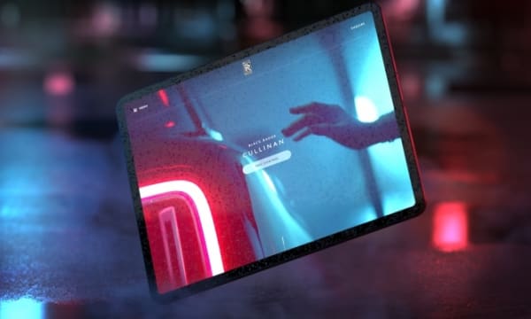 Touch pad with bright lights