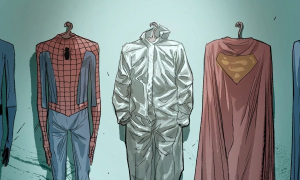 drawn suits for comic heros like Superman