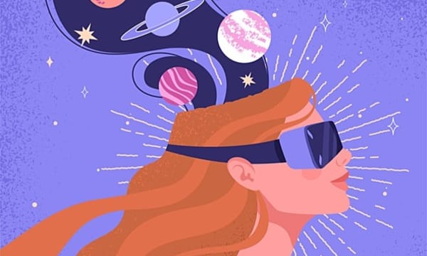 Metaverse virtual space virtual reality cropid 2684102