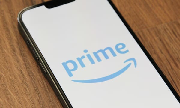 Amazon Prime app on a phone