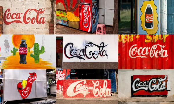 000 Coca Cola Murals