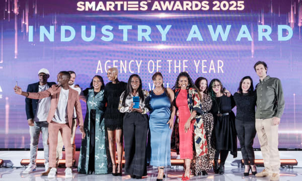 VML team at Smarties awards