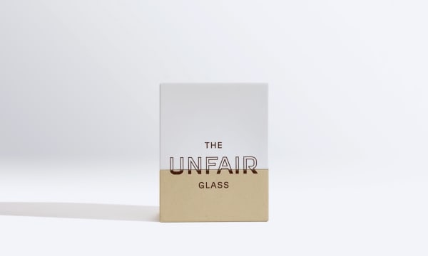 Campaign image for The Unfair Glass from VML for One Drop Foundation, Canada