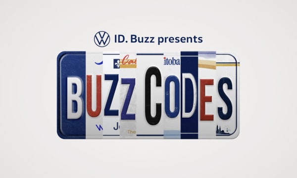 campaign image for Buzzcodes work from VML Canada for Volkswagen