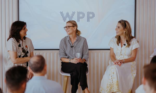 Building Trust at Scale panel at WPP rooftop