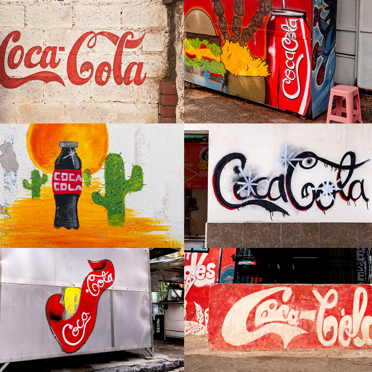 000 Coca Cola Murals