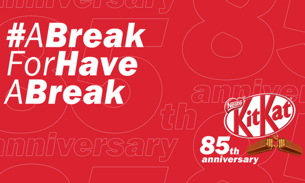 Ad for Kit Kat Have a Break 85th Anniversary