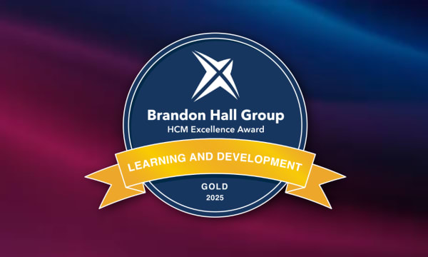 Brandon Hall Group Recognition Hero