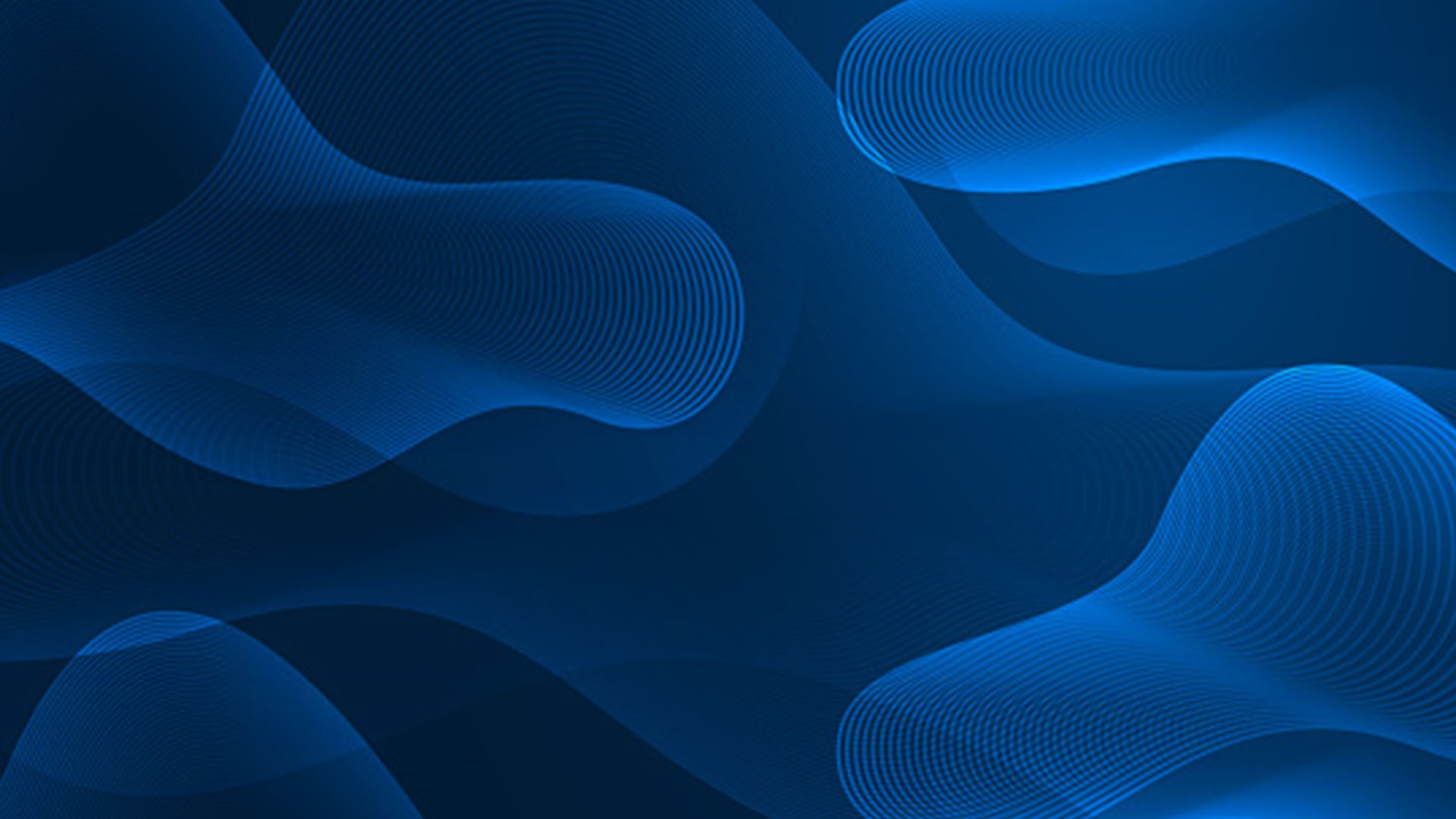 visual of blue virtual waves