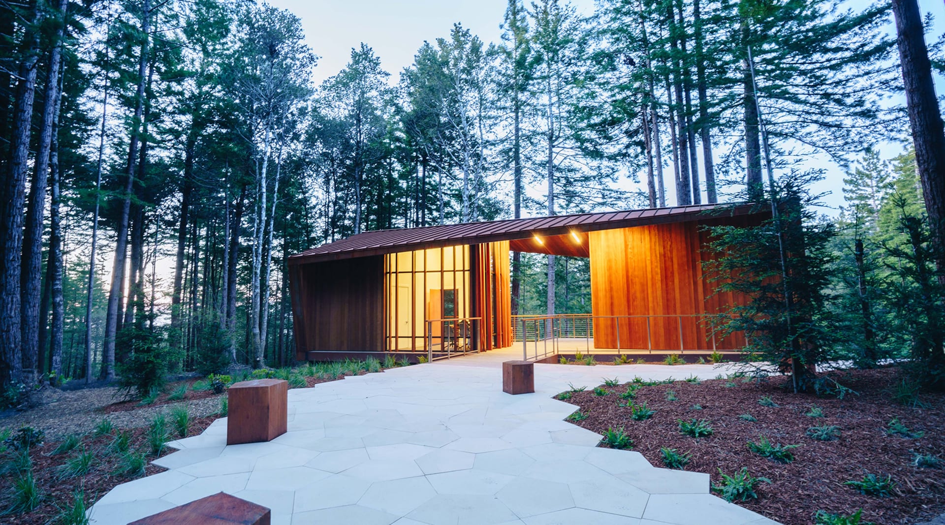 HERO Point Arena Visitor Center Evening