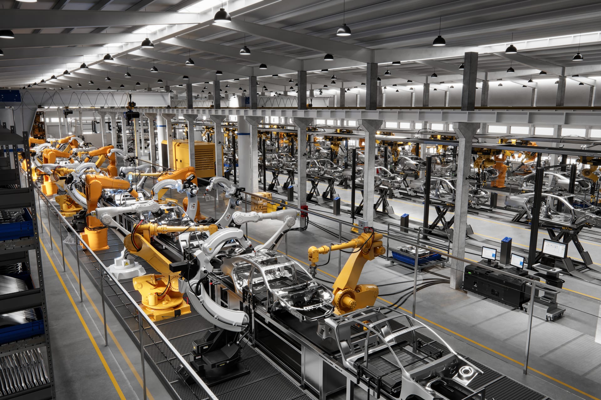 Car manufacturing line