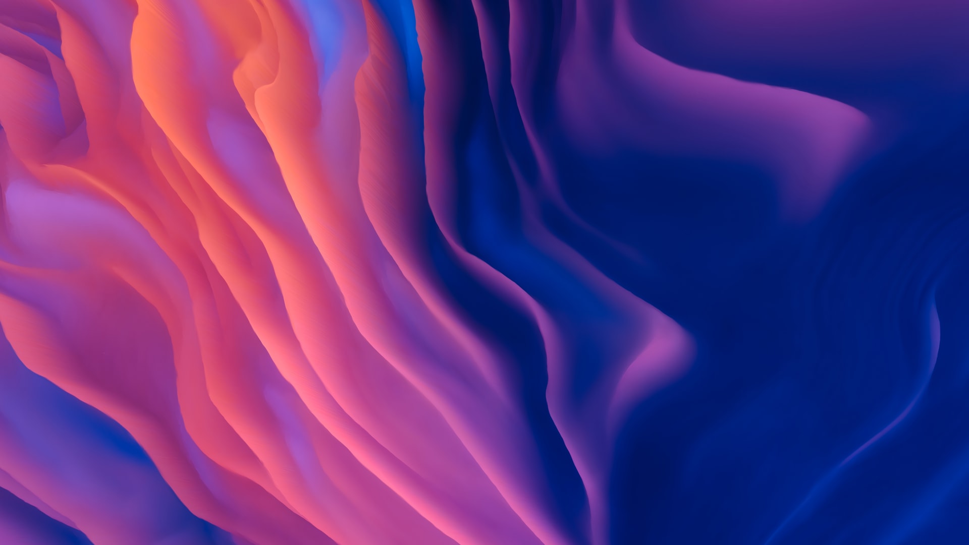 Pink and purple abstract waves