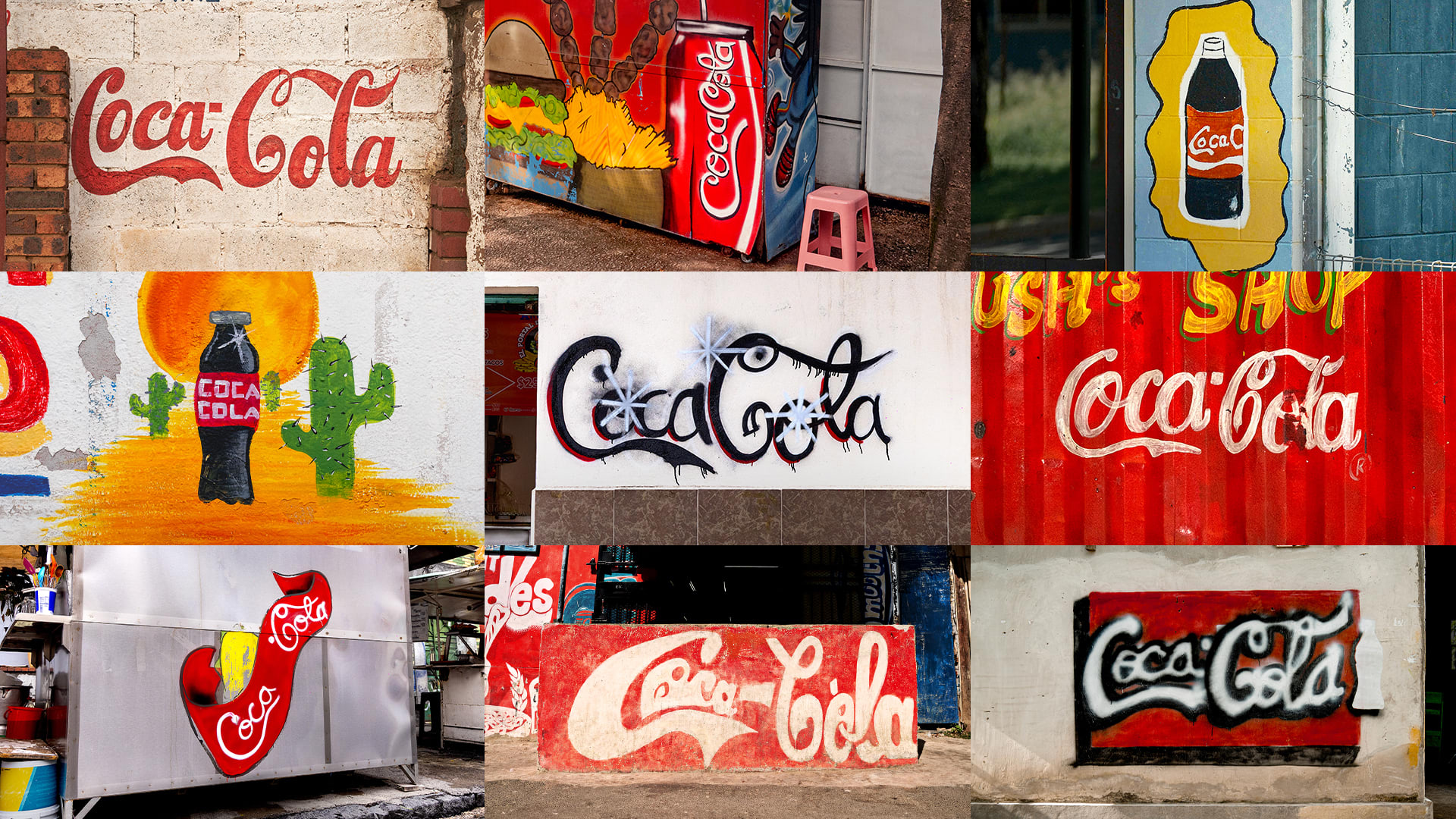 000 Coca Cola Murals