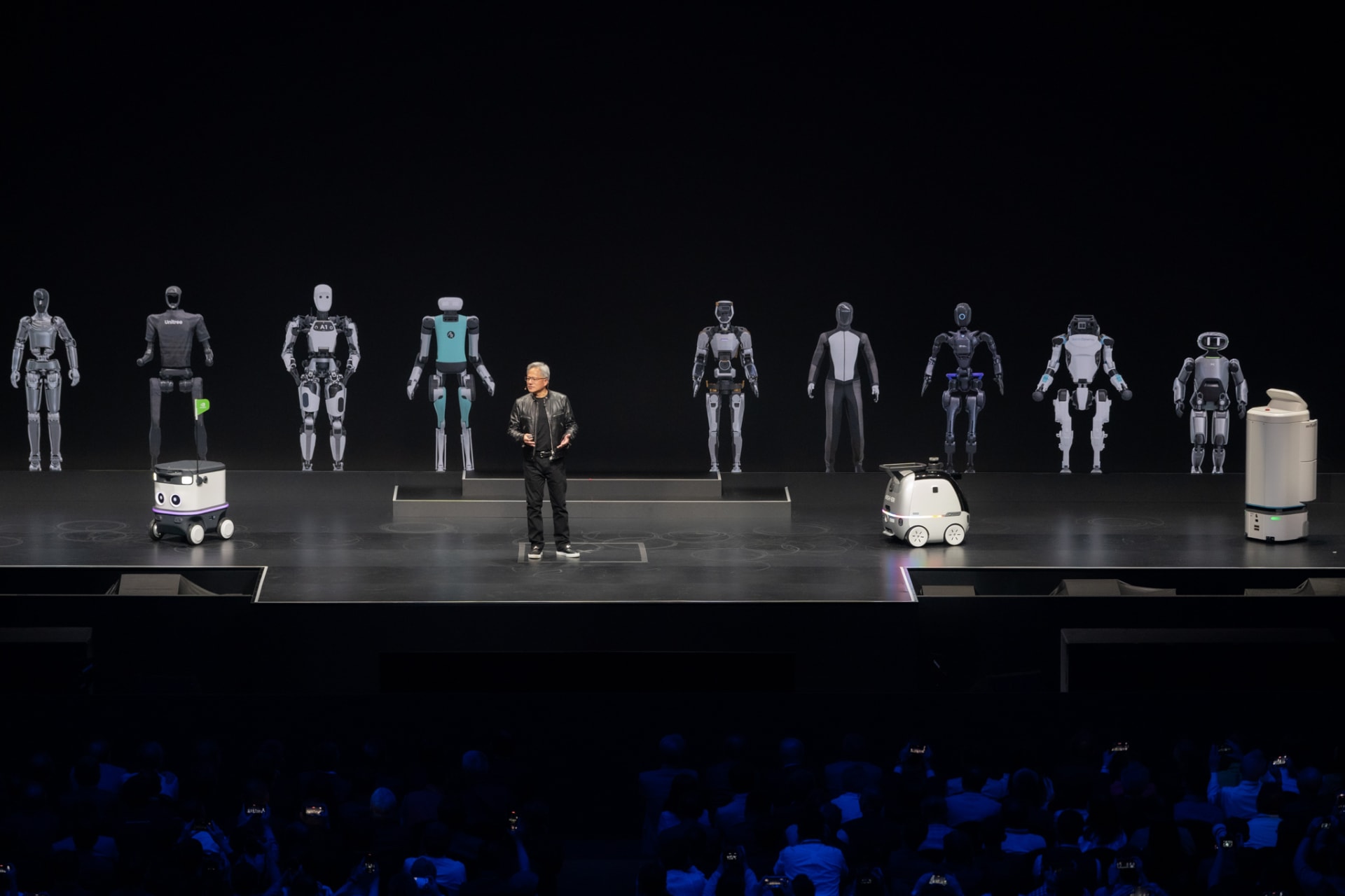 Computex keynote jensen robots