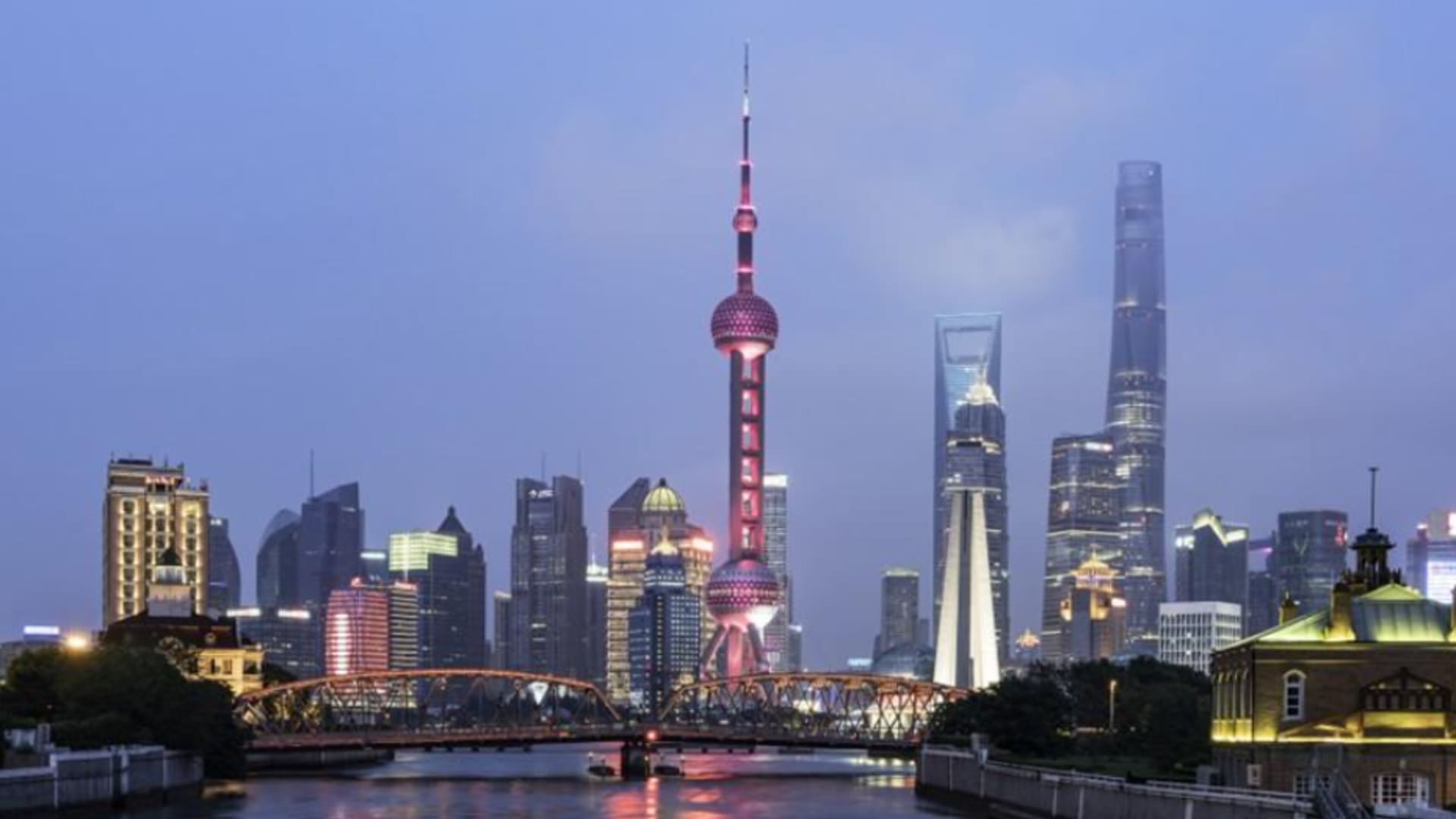 Shanghai skyline