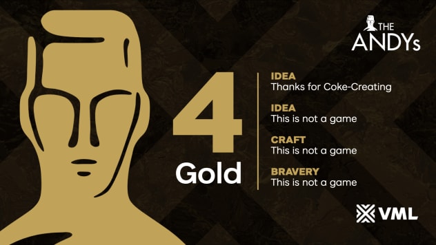 VML wins at Andy Awards 2025 Compilation