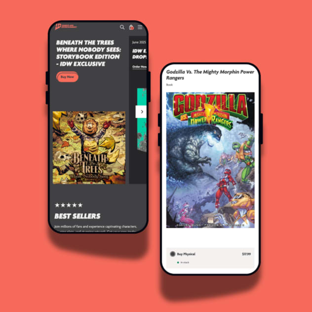 Shopify IDW commerce