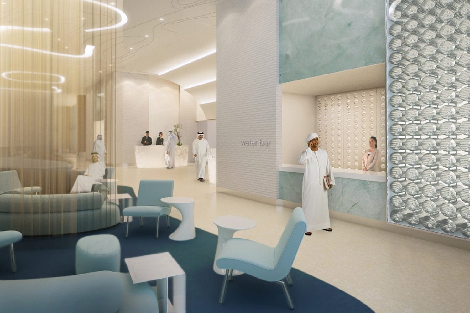 WEB An interior render of Emaar Healthcares Downtown Burj Dubai Medical Centre