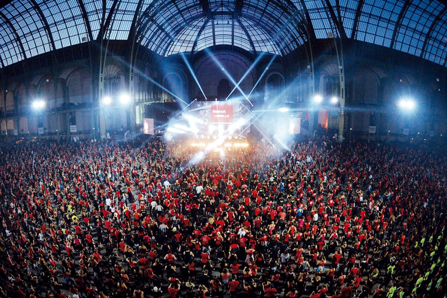 Reebok et Les Mills au Grand Palais