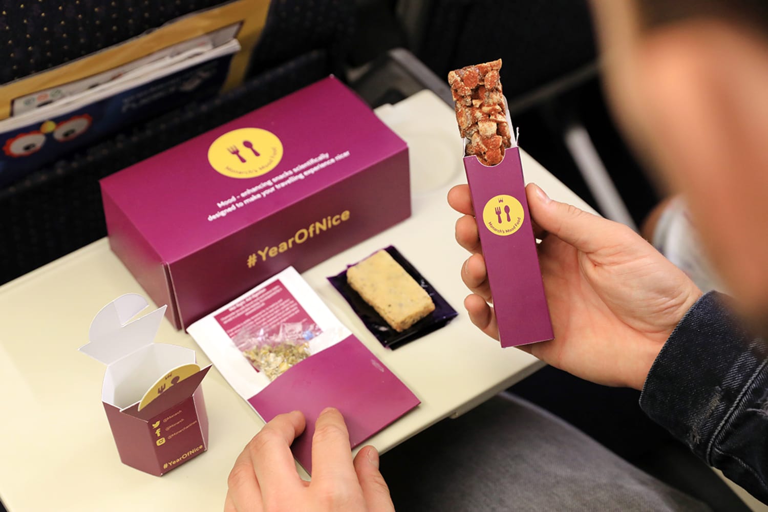 Monarch Airlines Mood Food in flight meal