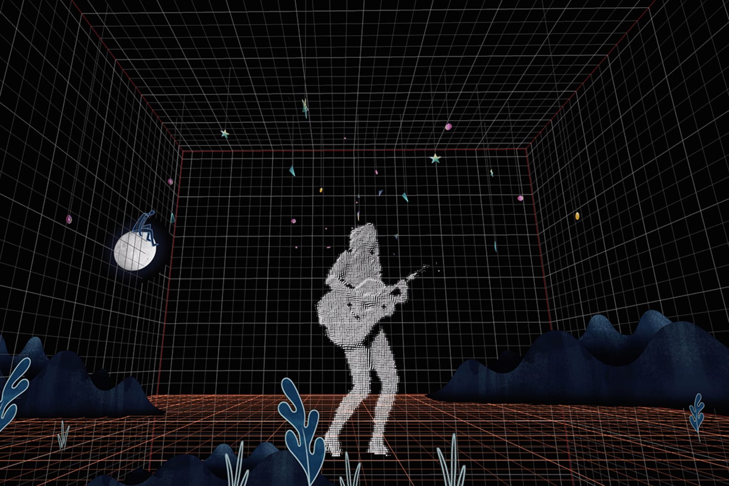 WEB Beatie Wolfe 2017 Raw Space in Bell Labs Anechoic Chamber by Theo Watson 2