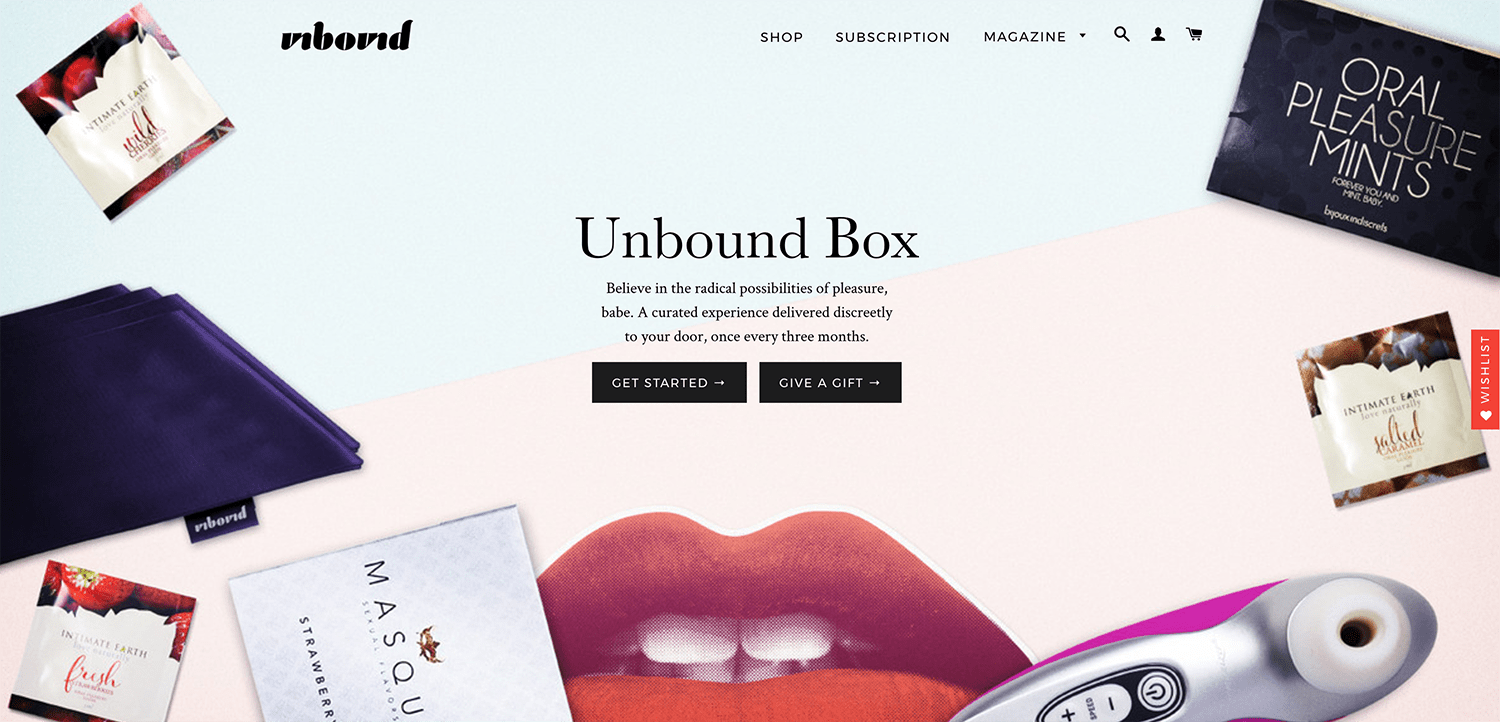 Unboundbox homepage lumi