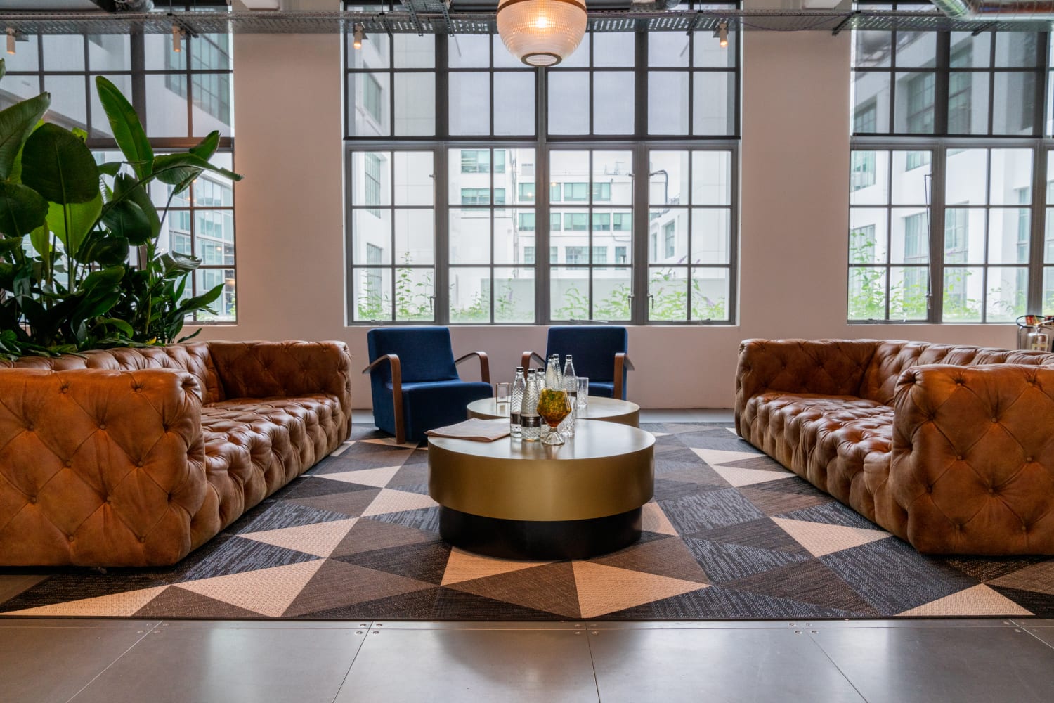 The reception area in Greater London House where we welcome visitors