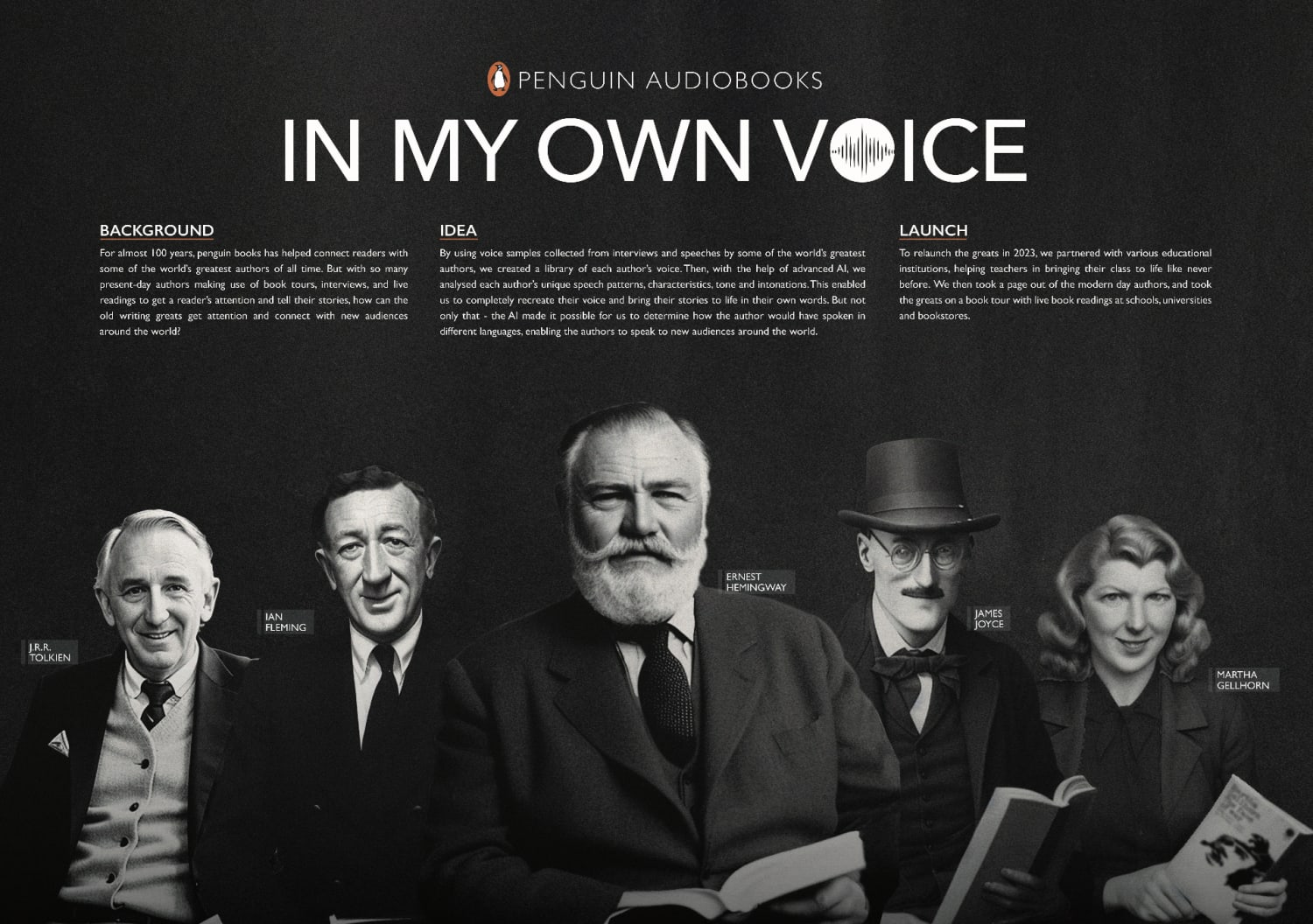 Penguin Books In My Own Voice Board