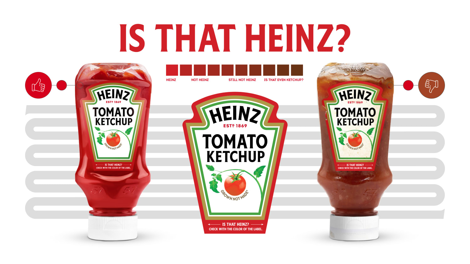 Heinz : un rebranding haut en couleur