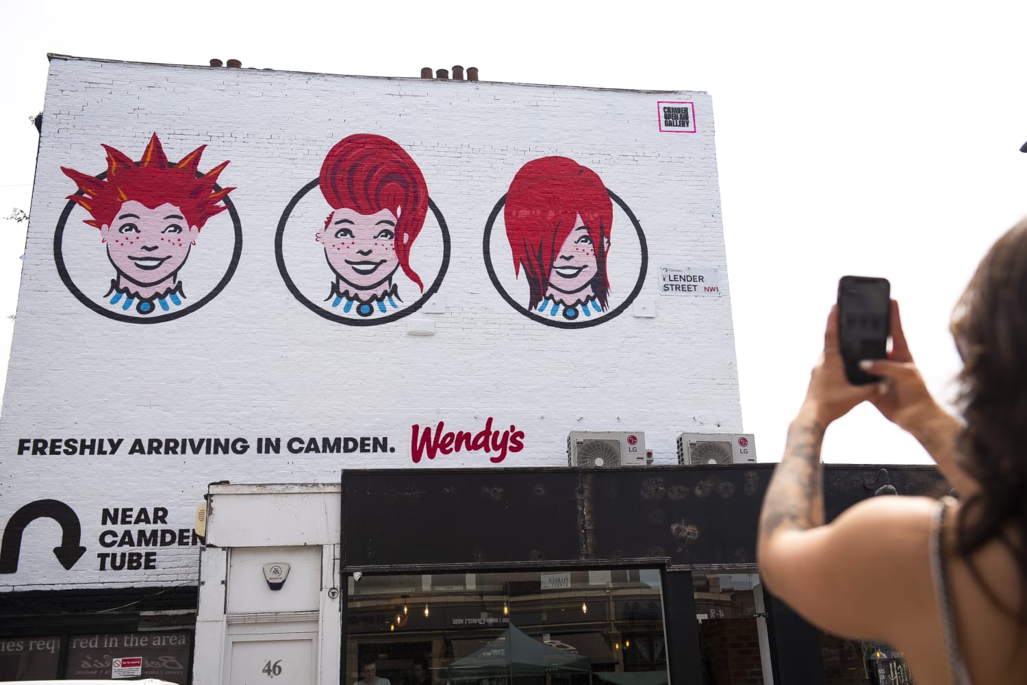 Wendys Camden Mural