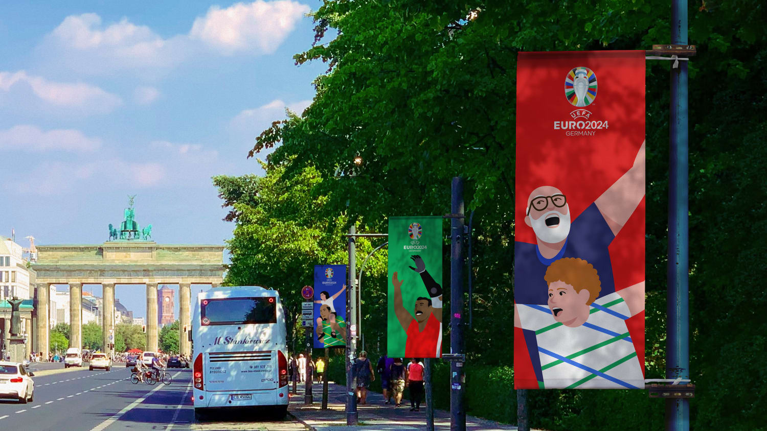 UEFA Euro2024 Case study City banners