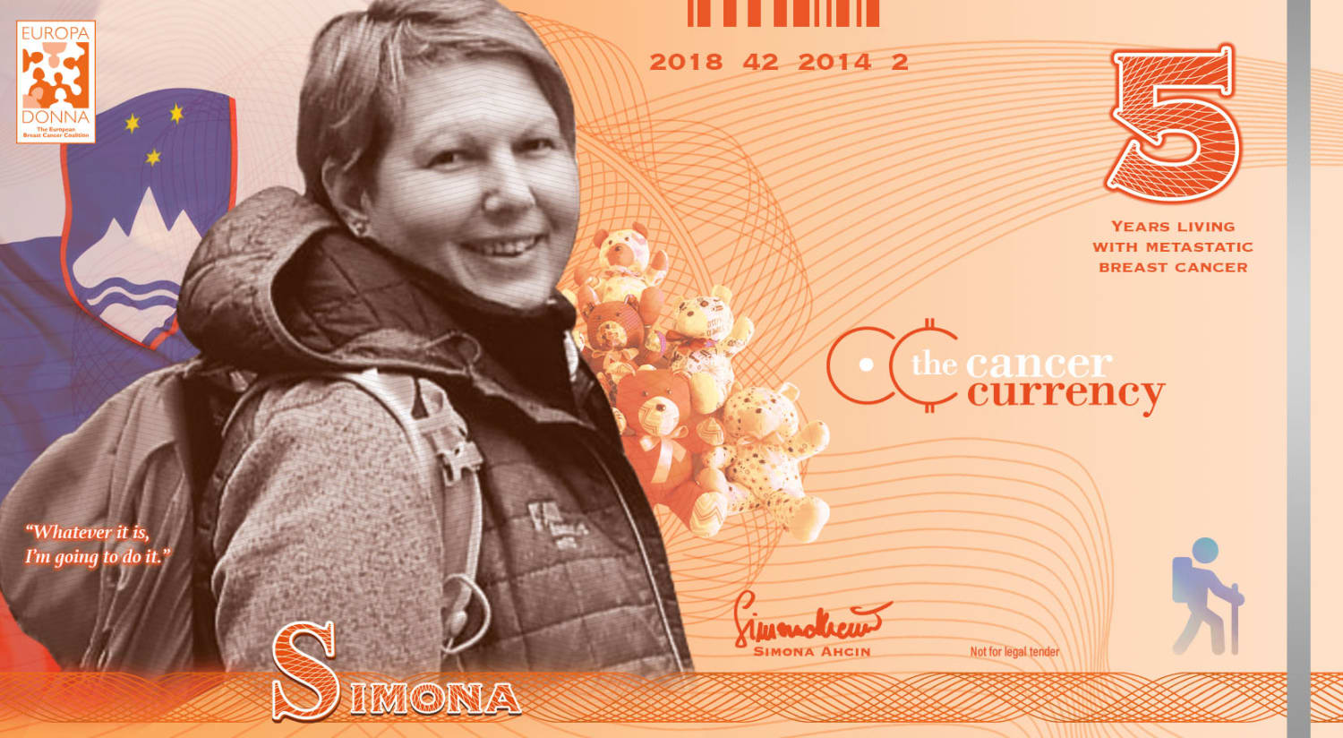Europa Donna Cancer Currency Simona
