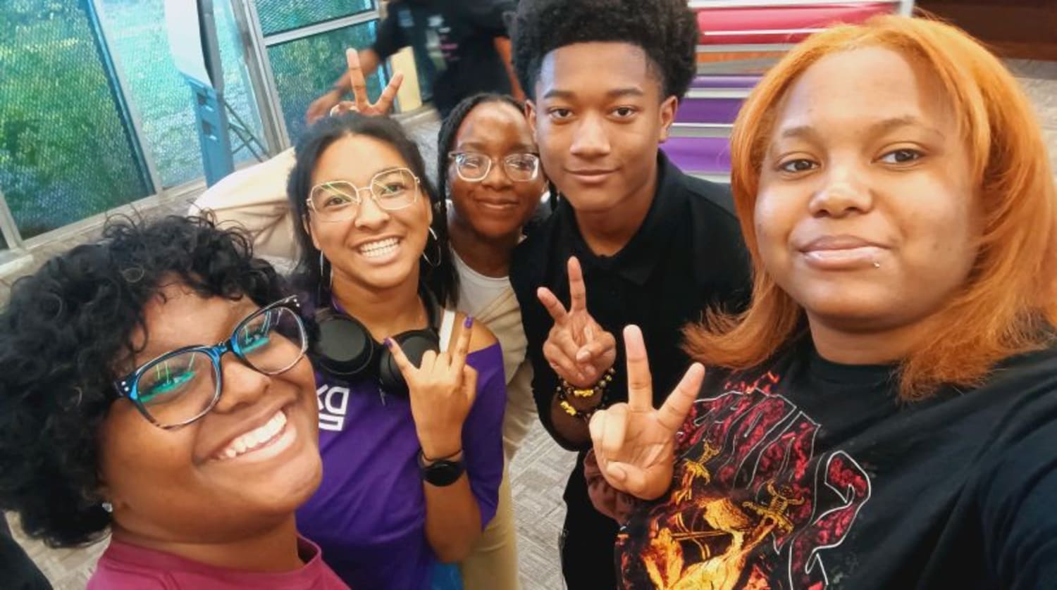 C5 Students Selfie