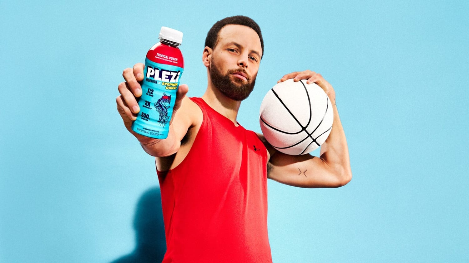 PLE Zi Hydration x Stephen Curry Launch Key Visual