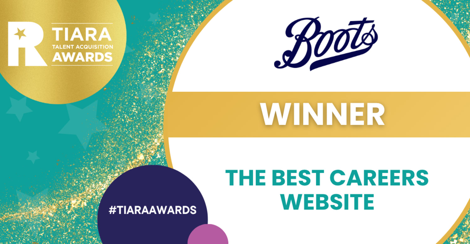 Boots Careers Website Award