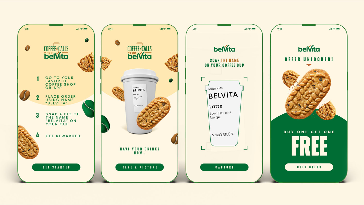 Coffee Calls for belVita