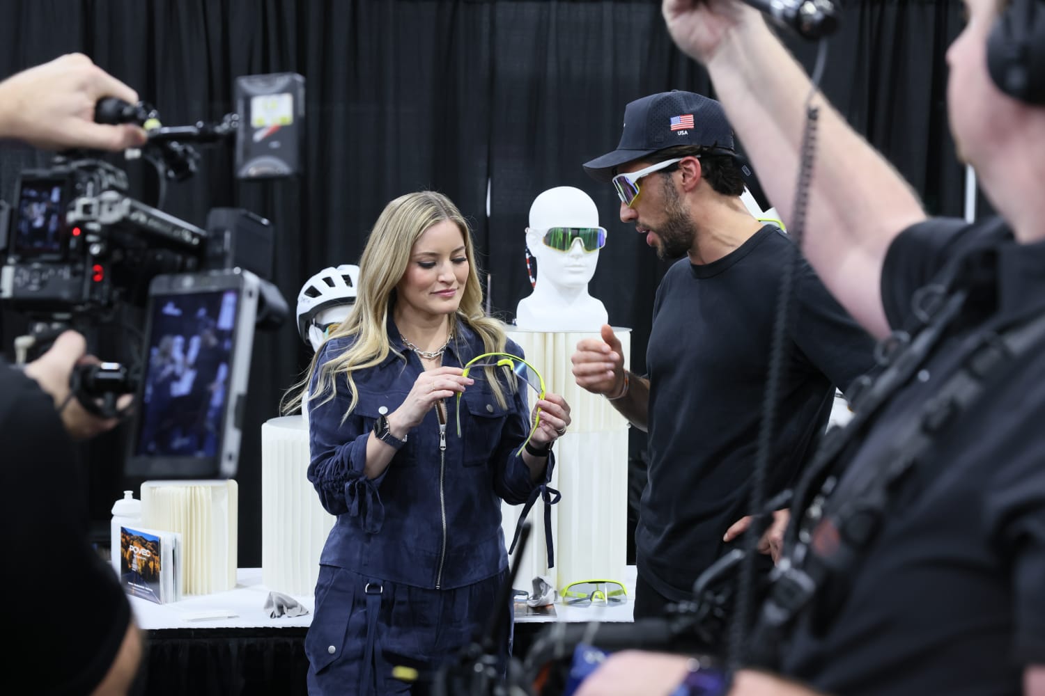 02 Justine Ezarik i Justine interacting with a product at CES 2026 Unveiled