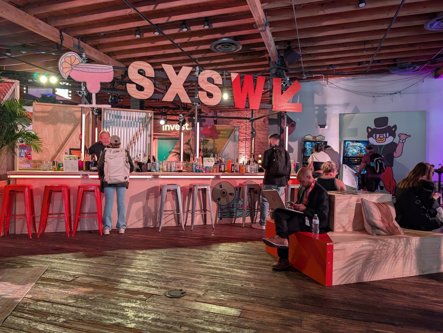 SXSW booth