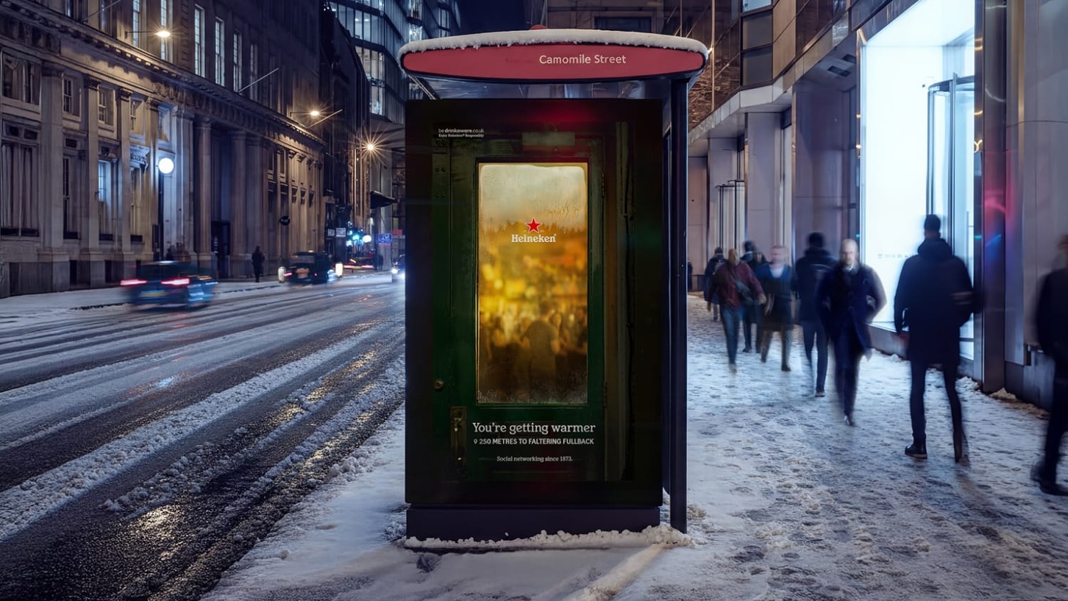 Heineken’s “You’re Getting Warm” campaign