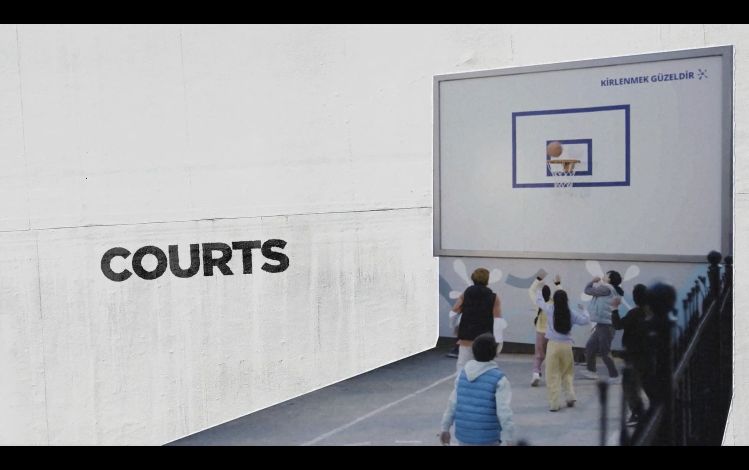 Unilever’s OMO repurposed outdoor billboards