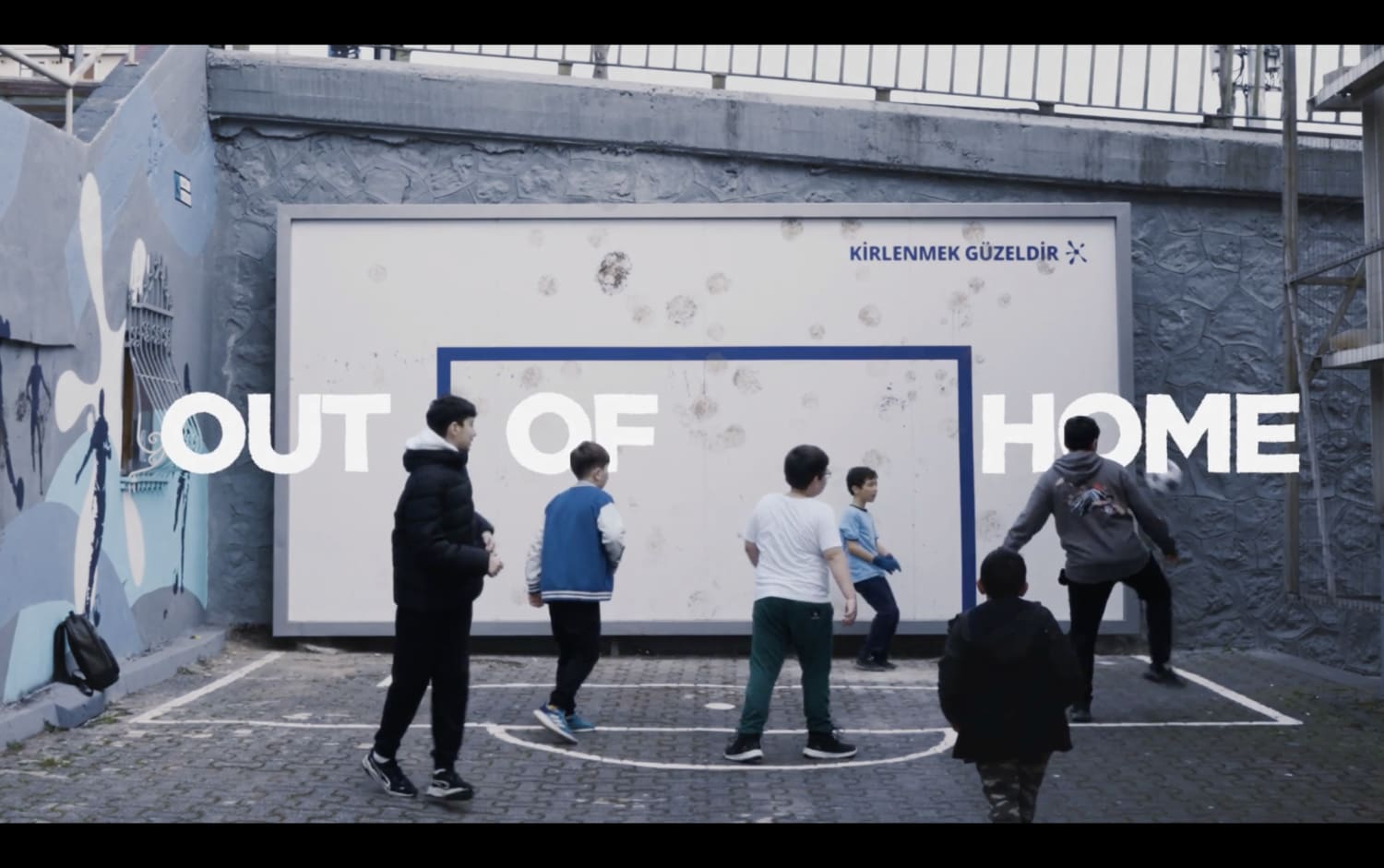Unilever’s OMO repurposed outdoor billboards