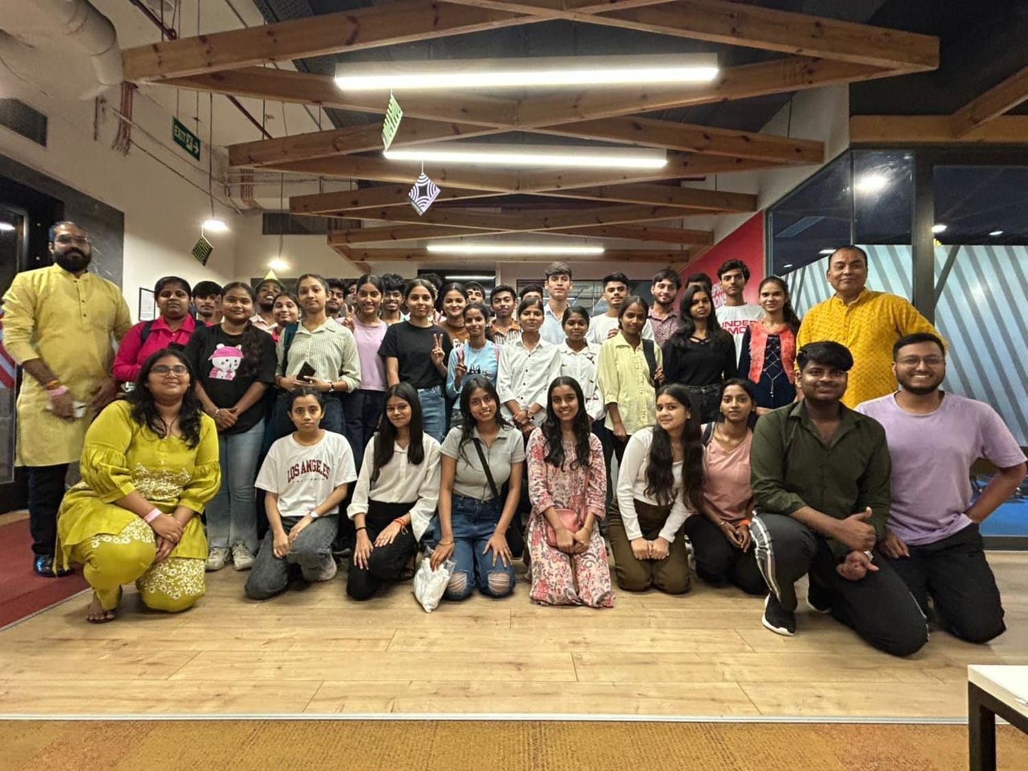 VML Enterprise Solutions Noida team group photograph during Foundation Day celebrations