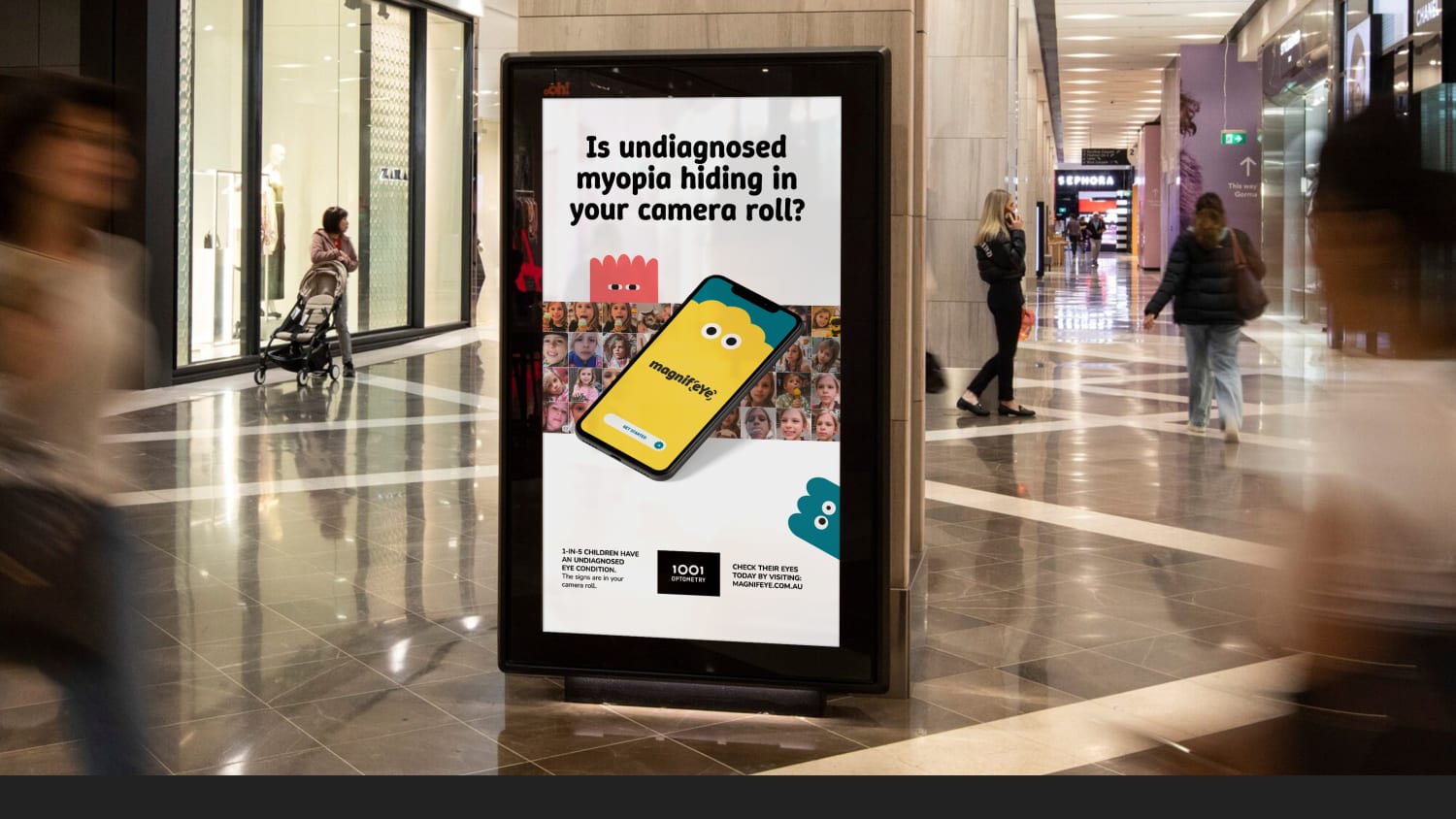MagnifEye Out of Home Advertisement