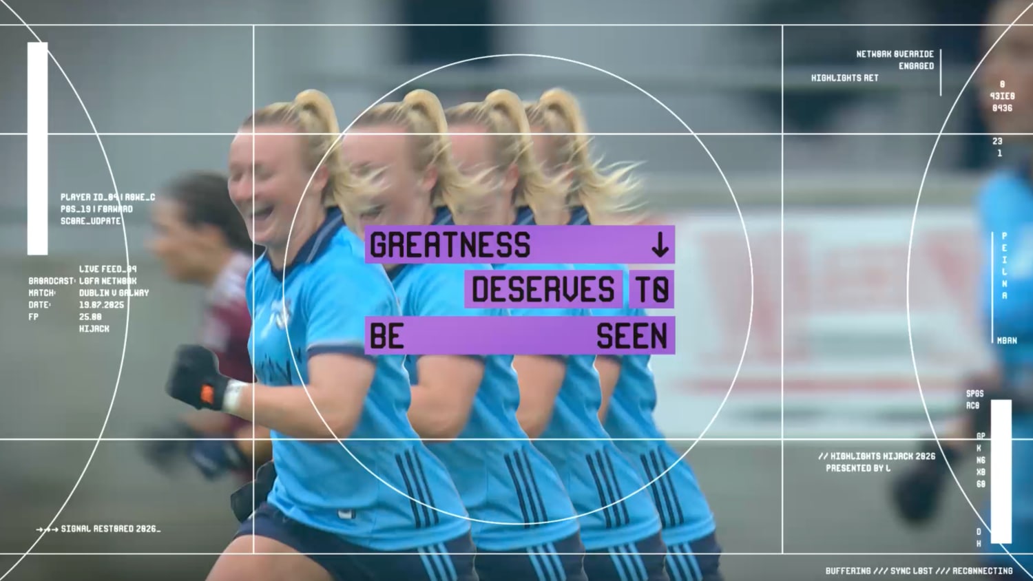 Folk VML Advertising Dublin LGFA Highlights Hijack 2