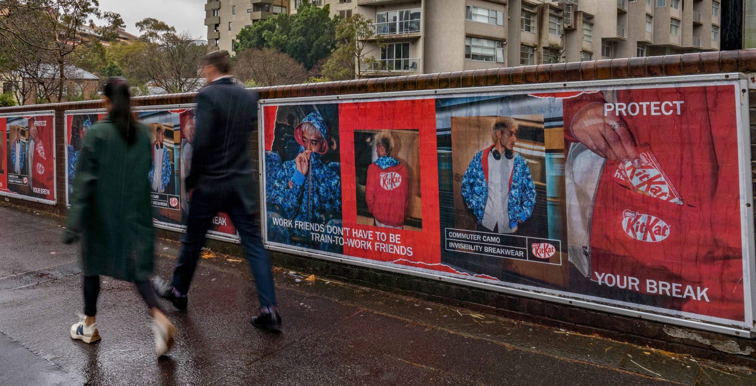 KitKat Commuter Camo Posters